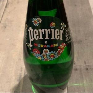 Rare PERRIER x MURAKAMI 750ml glass bottle